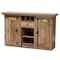 Baxton Studio Albert Rustic Finished Wood 2-Door Dining Room Sideboard Buffet 169-10889 - alternate 1
